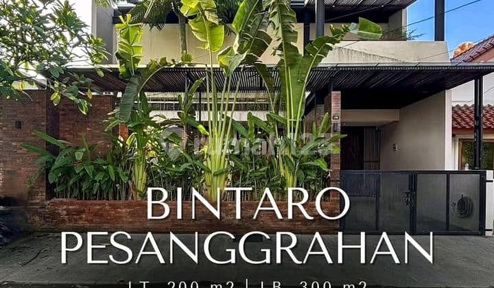 Bintaro Modern Tropical Design Semi Furnished Dalam Komplek