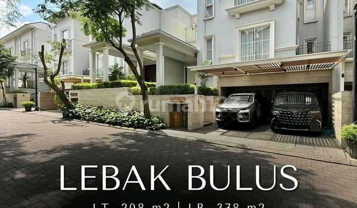 Lebak Bulus Dalam Townhouse One Gate System Semi Furnished