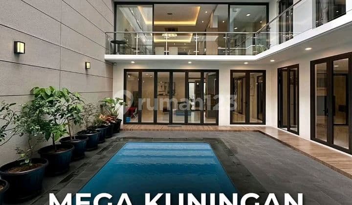 Mega Kuningan Newly Renovated Tropical House One Gate System