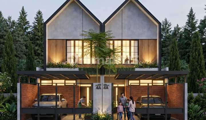 Dijual Rumah Baru Tropis Modern Scandinavian Antapani