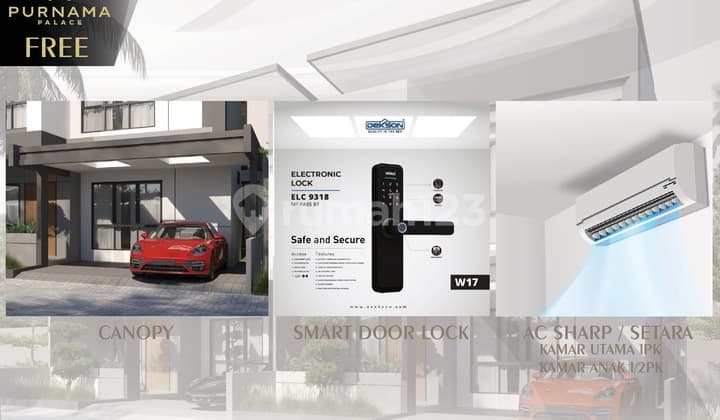 Hunian Mewah Dekat Pusat Kota, Siap Huni dengan Fasilitas Smart!