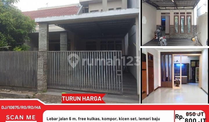 Rumah 2 Lantai Modern & Nyaman di Komp. Janur Asri, Lokasi Strategis!