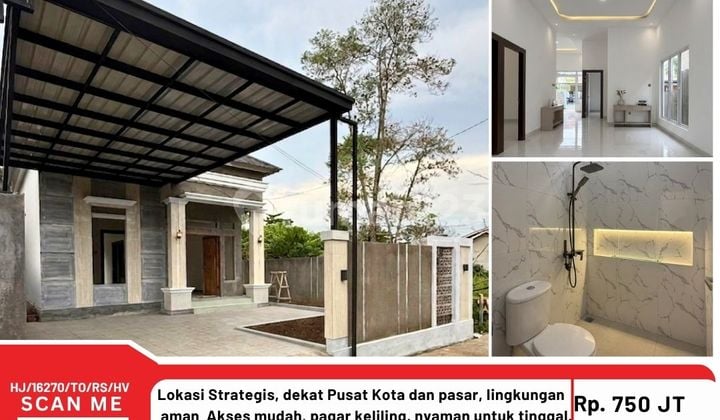 Rumah Baru di Jalan Ampera 750 Jt Saja