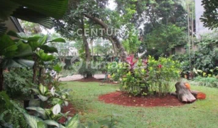 Dijual Rumah Tanah Luas Asri Full Furnished di Kampung Utan