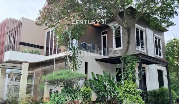 For Sale 2-Story Hook House Semi-Furnished in Sector 9 Bintaro