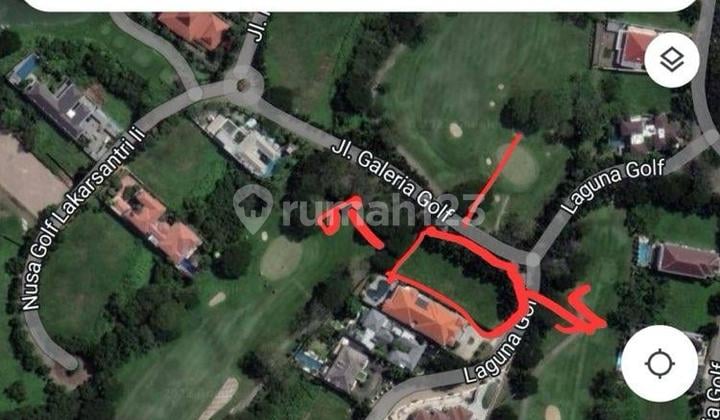 3 Sisi Golf View Semua Kavling Siap Bangun Citraland Nusa Golf