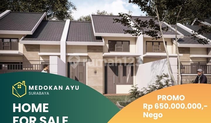 Medokan Ayu House, East Surabaya Minimalist Awesome