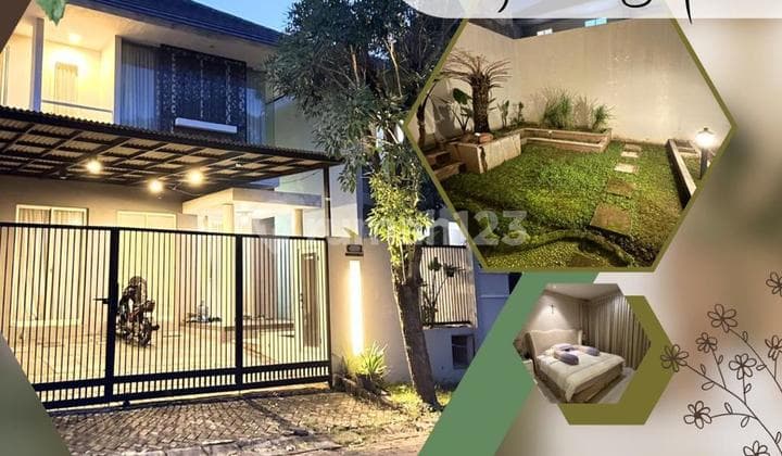 Full Furnished Rumah Minimalis di Alam Galaxy Surabaya
