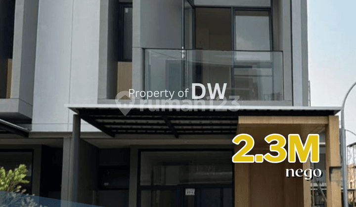 Rumah Cluster Jiva Tanakayu 3 Kamar Bagus di Bsd