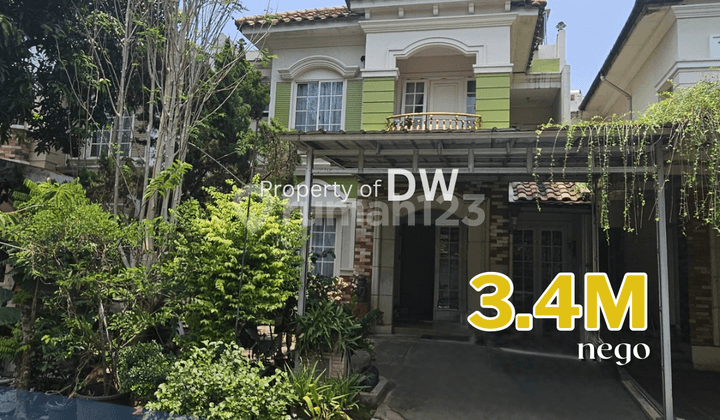 Rumah Cluster Montecarlo Di Bsd The Green Lingkungan Asri