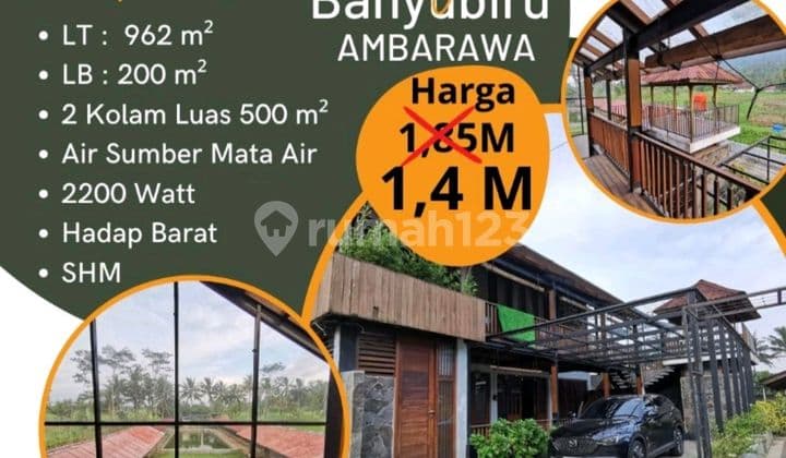 Villa & Pemancingan Di Ambarawa