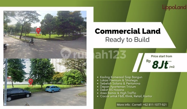 Tanah Murah untuk Bisnis di Lippo Cikarang Bekasi