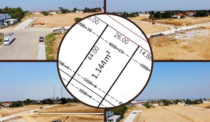 Kavling Industri Pergudangan Dijalan Utama Kawasan