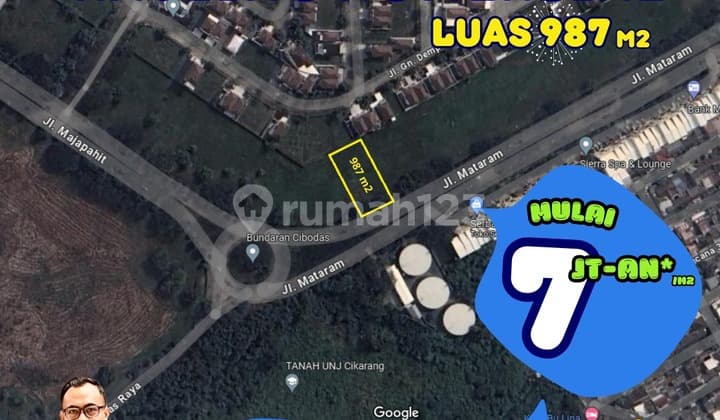 Kavling Koemrsial dijalan Utama Lippo Cikarang Bekasi