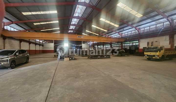 Gudang Pulo Gadung Area Industri Jiep Ada Kantor, Mess Karyawan