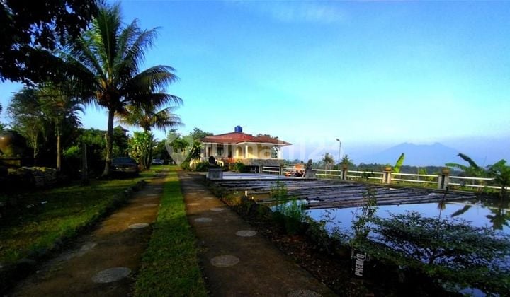 Villa dengan pemandangan yg indah, asri, tenang, nyaman