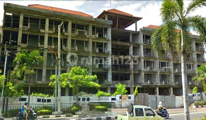 Jual Tanah + Bangunan Hotel Nempel Mall Bali Galeri Bypass Simpang Siur