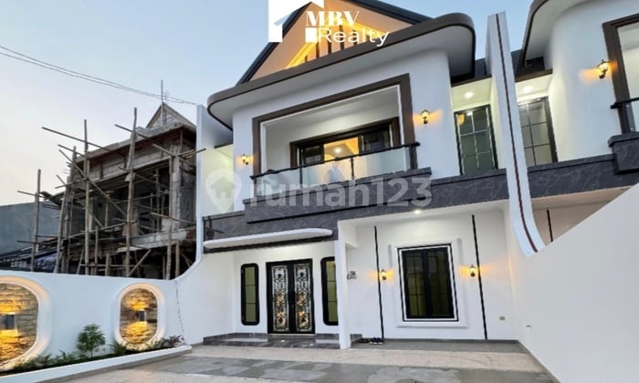 Rumah Minimalis Modern Jagakarsa Desain Unik dan Mewah