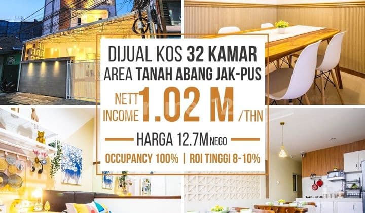 Kos Murah Sudah Berjalan Aktif Di Tanah Abang Jakarta Pusat.
