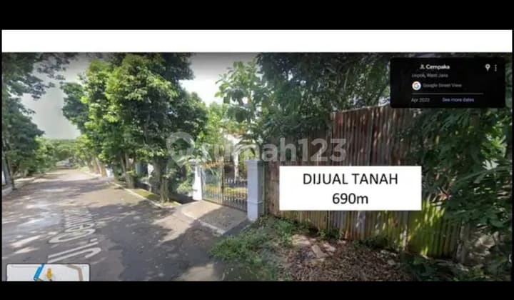 Tanah Murah Kavling Di Jalan Cempaka Cinere Depok