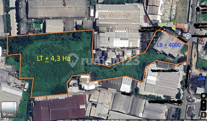 Jual Cepat Murah Tanah Batujajar Zona Industri Bandung Barat