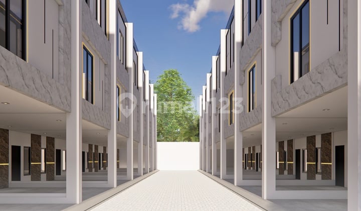 Promo Pre-Launching 10 Unit Pertama . . . Hunian 3 Lantai Viona Residence di Kebon Jeruk, Jakarta Barat