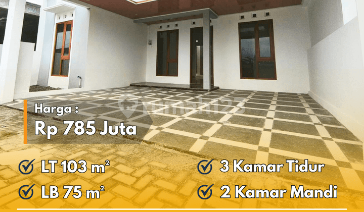 Rumah Murah Baru Full Furnished Dekat Pusat Kota Jogja