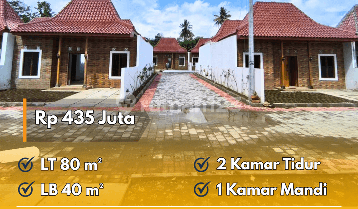 Perumahan Pertama Berkonsep Jogja Dekat Kampus Uii