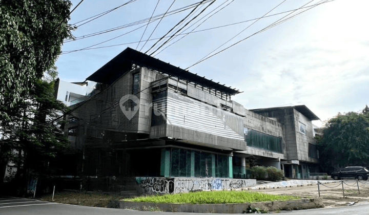 Gedung Kemang 3Lt Luas 3000m2 Hoek SHM Ex Showroom Pinggir Jalan
