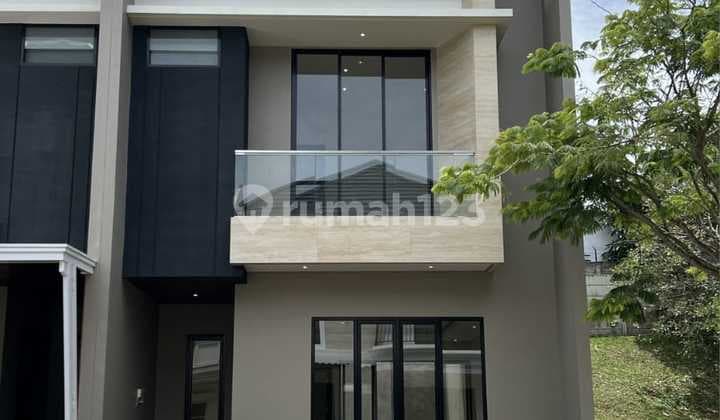 For Sale Brand New 2-Story House in a Comfortable Environment at Vanya Park BSD. Wndefgs