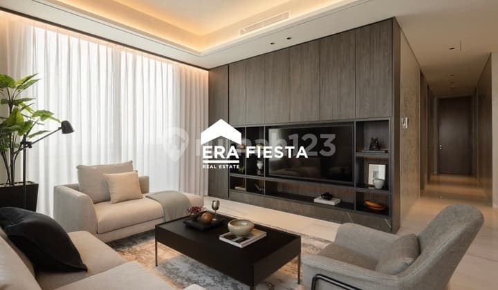 Forsale Apartment Saumata Suites Alam Sutera Type 3Br Furnished with Modern Luxury - DeeEfgs