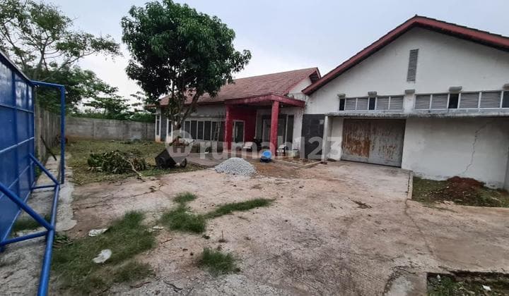 For Sale: 1.5Ha Land with SHM Certificate, Former Warehouse, Perimeter Fence, 40ft Container Access - Klari, Karawang, West Java. Byn.