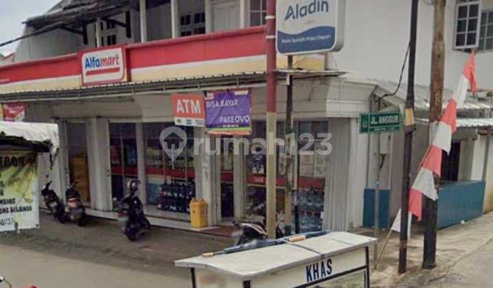 DIJUAL BANGUNAN 2 LANTAI DISEWA ALFAMART Perum Angkasa Puri, Jatimekar , bekasi