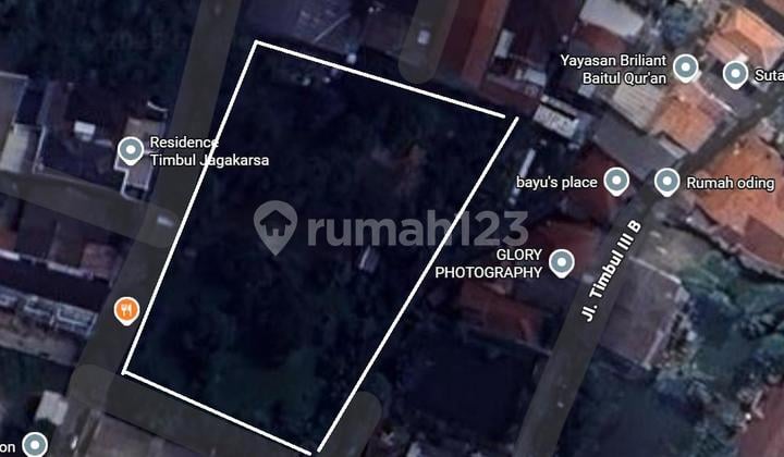 Dijual Tanah Strategis - Cipedak, Jagakarsa (Jakarta Selatan) Potensi Besar untuk Cluster / Townhouse / Investasi