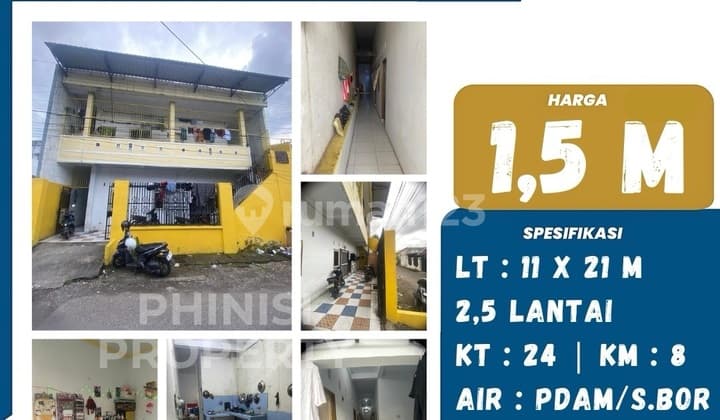 Jual.rumah.kos.jl. Hartaco Indah