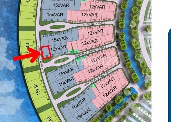 Tanah di Sunset Cove8 Cpi Makassar 492.0 Tanah di Sunset Cove8 Cpi Makassar 492.0