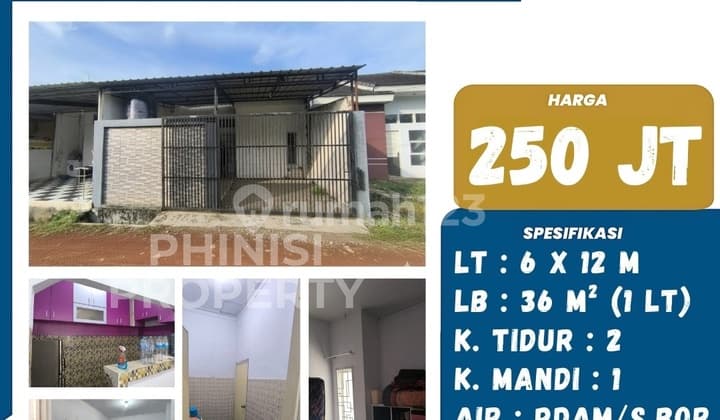 Rumah, 1 Lantai, SHM, di Maros,