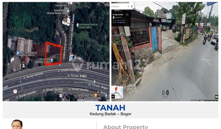 Dijual Tanah SHM di Kedung Badak Bogor