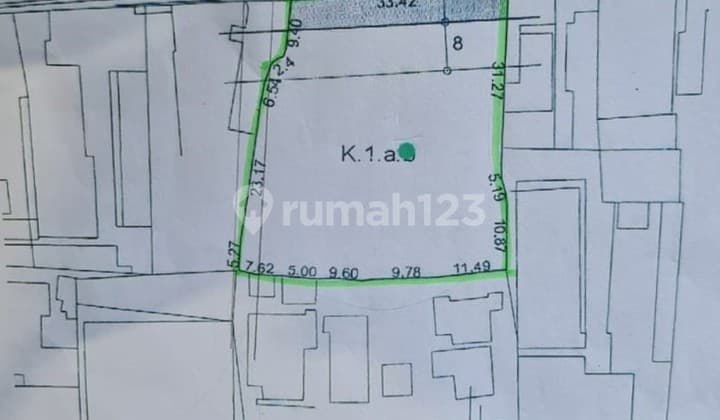 Dijual lahan didaerah setiabudi SHGBJakarta Selatan (Satrio)