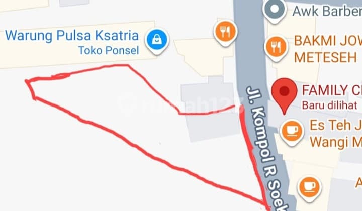 Djjual Tanah Luas Pinggir Jalan Raya Meteseh Dekat Kampus Rs Wongso Negoro Undip Unimus dan Primaya Semarang