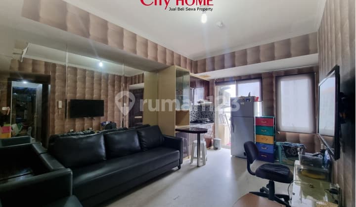 Dijual Apartemen 2Br + 1 Storage Room Royal Mediterania Garden - 53,5 M² Full Furnished SHM