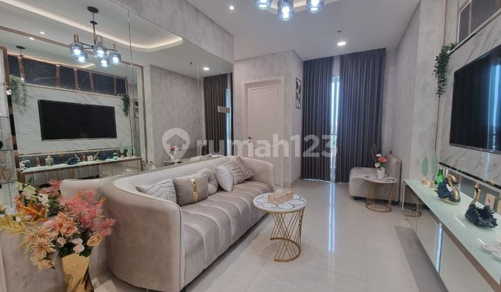 Dijual Apartemen 2+1 BR Full Furnished Mewah Dekat Central Park Mall