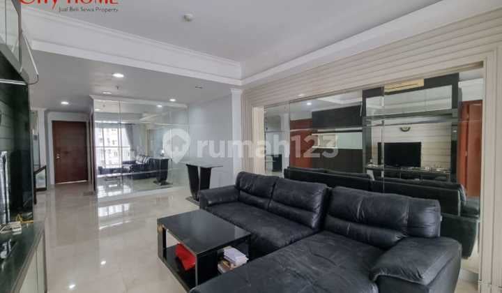 Dijual Apartemen Royal Mediterania Garden 3BR Fully Furnished, Connected to Central Park Mall