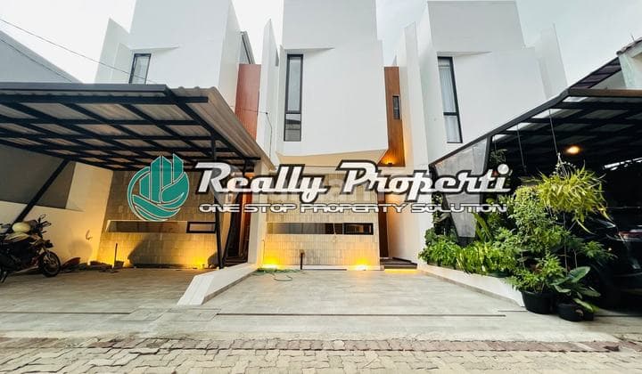 Rumah Modern Minimalis 2 LT di Pondok Kelapa Jakarta Timur