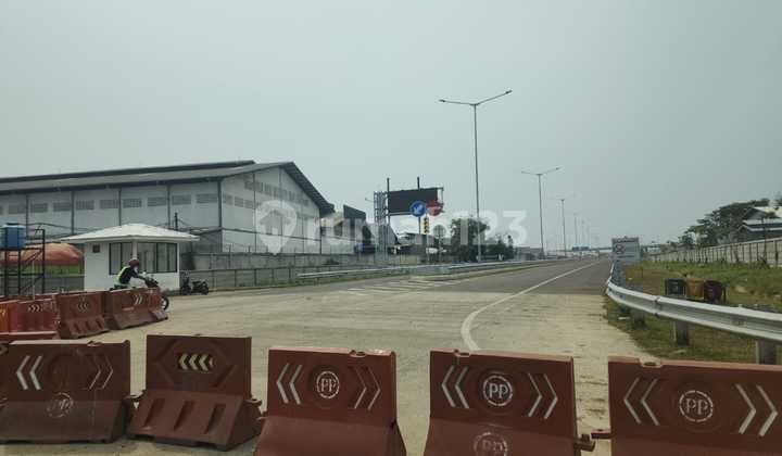 Kavling Di Jalan Raya Teluk Naga