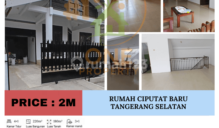 Dijual Rumah di Ciputat Baru - Tangerang Selatan