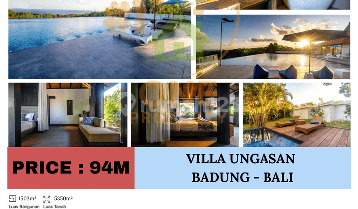 Dijual Villa di Ungasan, Badung - Bali