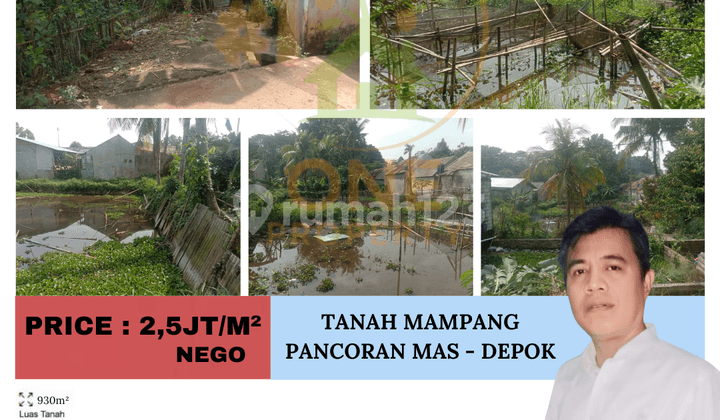Land for Sale in Mampang, Pancoran Mas - Depok