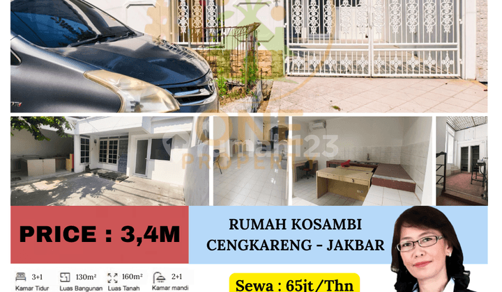 Disewakan Rumah Kosambi Baru, Cengkareng - Jakarta Barat