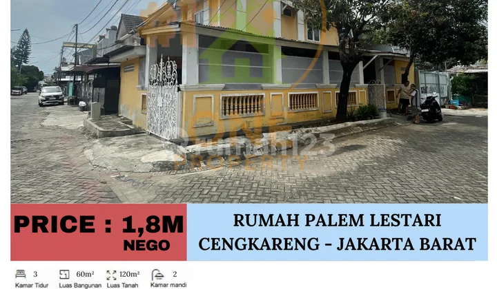 Turun Harga! Dijual Rumah di Palem Lestari, Cengkareng - Jakarta Barat Turun Harga! Dijual Rumah di Palem Lestari, Cengkareng - Jakarta Barat